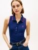 Tommy Hilfiger - Áo Thun Có Cổ Nữ 1985 Slim Fit Pique Sleeveless Polo Shirt