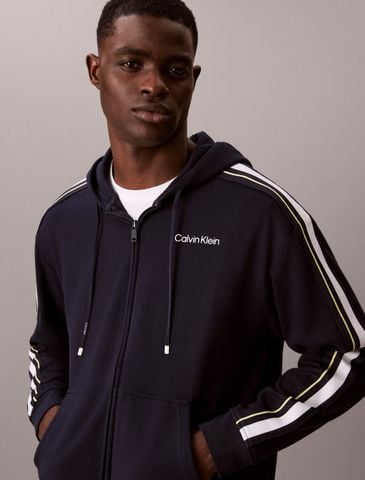 Calvin Klein - Áo Khoác Thể Thao Nam Cotton Blend French Terry Zip Hoodie - 4