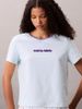 Calvin Klein - Áo phông thời trang nữ Logo Graphic Baby Tee