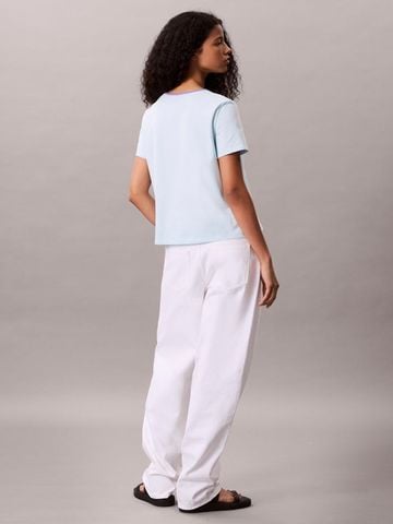 Calvin Klein - Áo phông thời trang nữ Logo Graphic Baby Tee - 4
