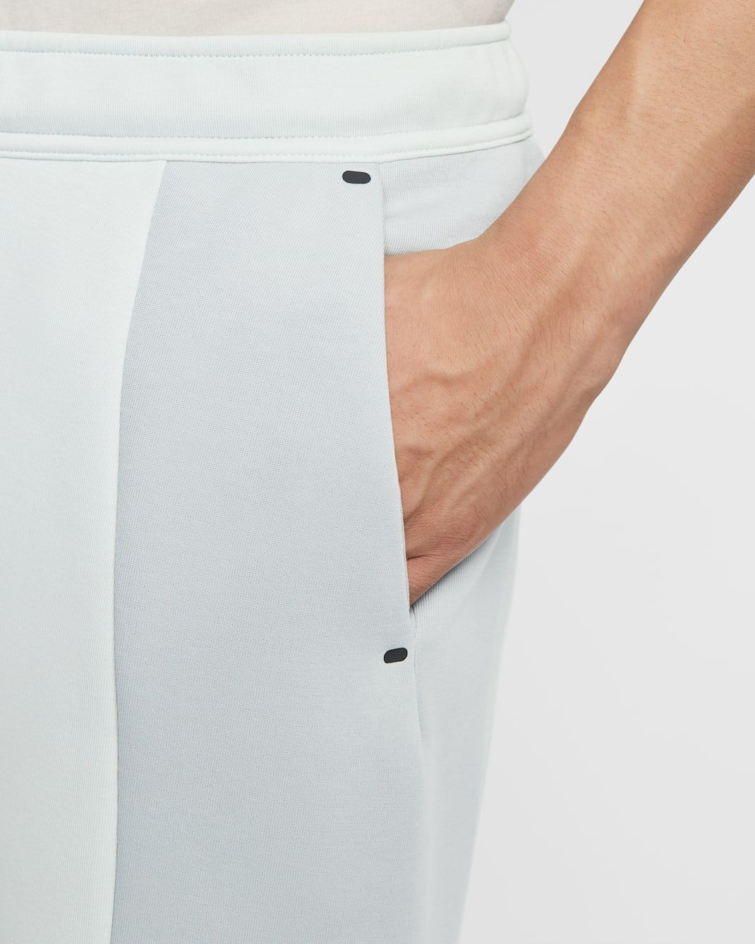 Nike - Quần nỉ dài thể thao Nam Tech Men's Colour-Block Open-Hem Fleece Trousers