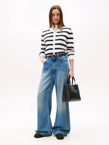 Tommy Hilfiger - Túi xách nữ TH Monogram Plaque Tote Bag