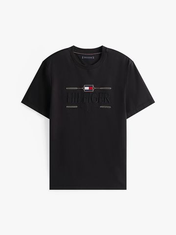 Tommy Hilfiger - Áo phông tay ngắn nam Tonal Logo Embroidery T-Shirt