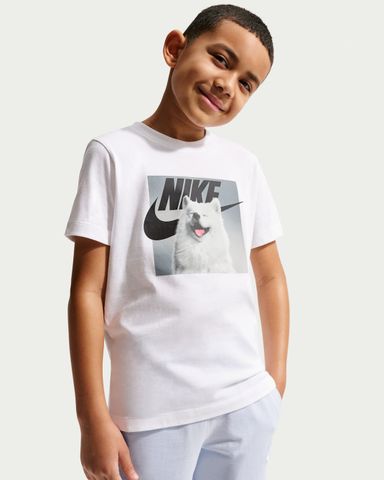 Nike - Áo Tay Ngắn Thể Thao Unisex Trẻ Em Sportswear Older Kids' T-Shirt