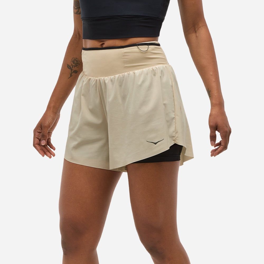 Hoka - Quần ngắn thể thao nữ Skyglide Short Running