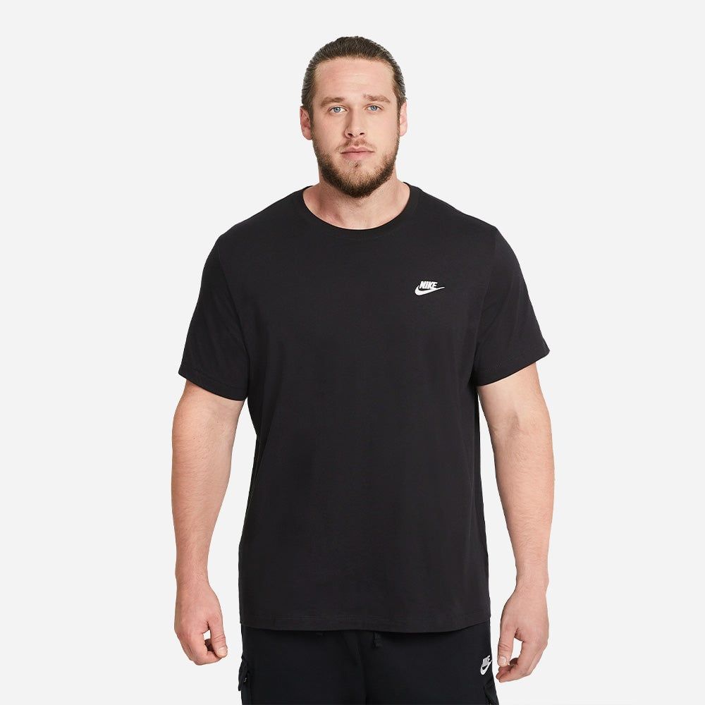 Nike - Áo thun thời trang thể thao Nam Men's Nike Club T-Shirt - Black