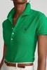 Ralph Lauren - Áo Thun Có Cổ Nữ Premium Knit-Polo Mesh