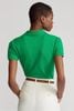 Ralph Lauren - Áo Thun Có Cổ Nữ Premium Knit-Polo Mesh
