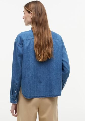 Tommy Hilfiger - Áo Sơ Mi Nữ Light Denim Boxy Shirt LS - 2