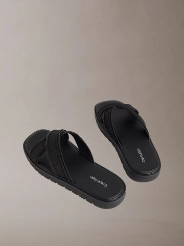 Calvin Klein - Dép Quai Ngang Nam SQ Molded Sandal XCross - 2