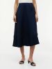 Tommy Hilfiger - Chân Váy Nữ Logo Flare Midi Skirt With Linen