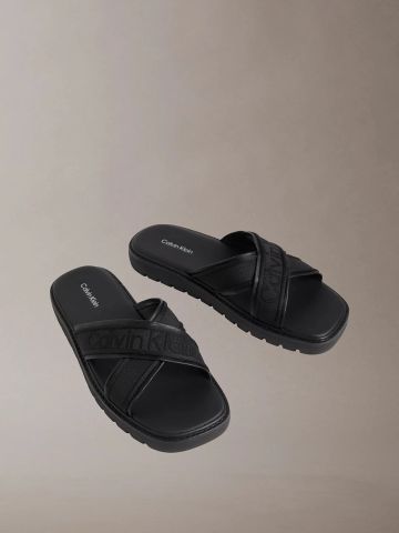 Calvin Klein - Dép Quai Ngang Nam SQ Molded Sandal XCross - 4