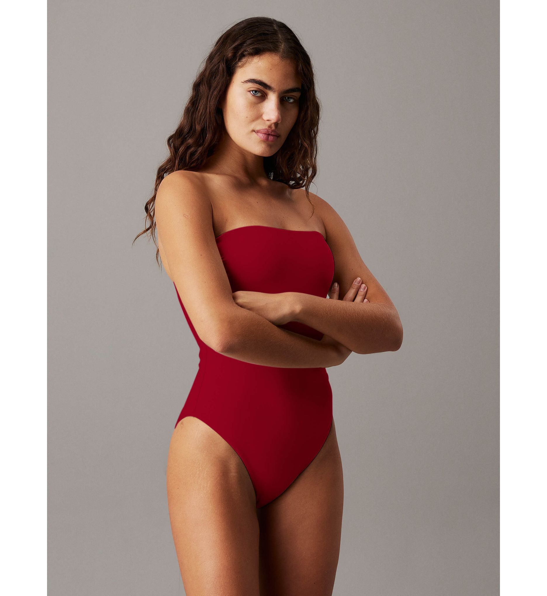 Calvin Klein - Đồ bơi một mảnh nữ Bandeau One Piece