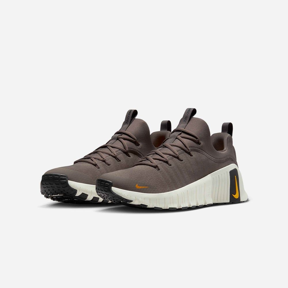Nike - Giày tập luyện thể thao Nam Men's Nike Free Metcon 6 Training Shoes - Brown