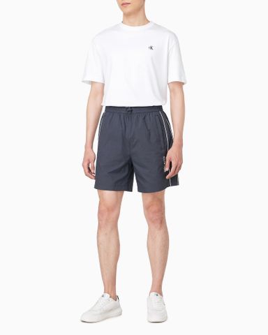 Calvin Klein - Quần ngắn nam Relaxed Fit Banding Crinkle Shorts - 4