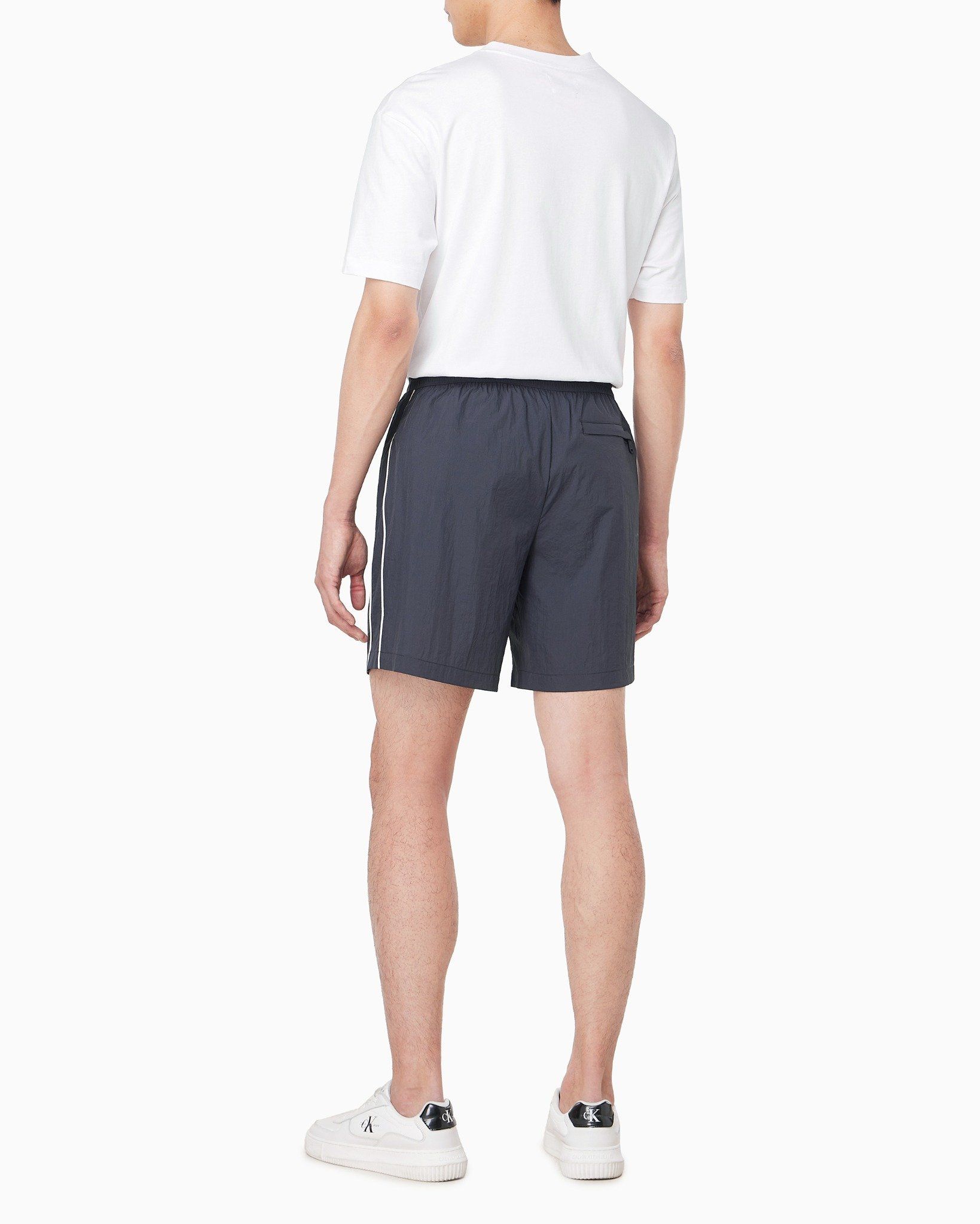 Calvin Klein - Quần ngắn nam Relaxed Fit Banding Crinkle Shorts