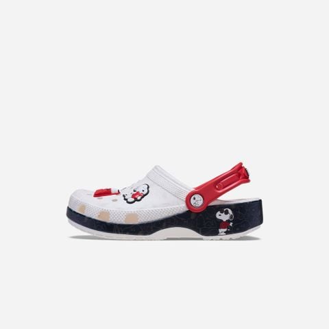 Crocs - Xăng đan trẻ em Classic Clog Kid Peanuts Lifestyle