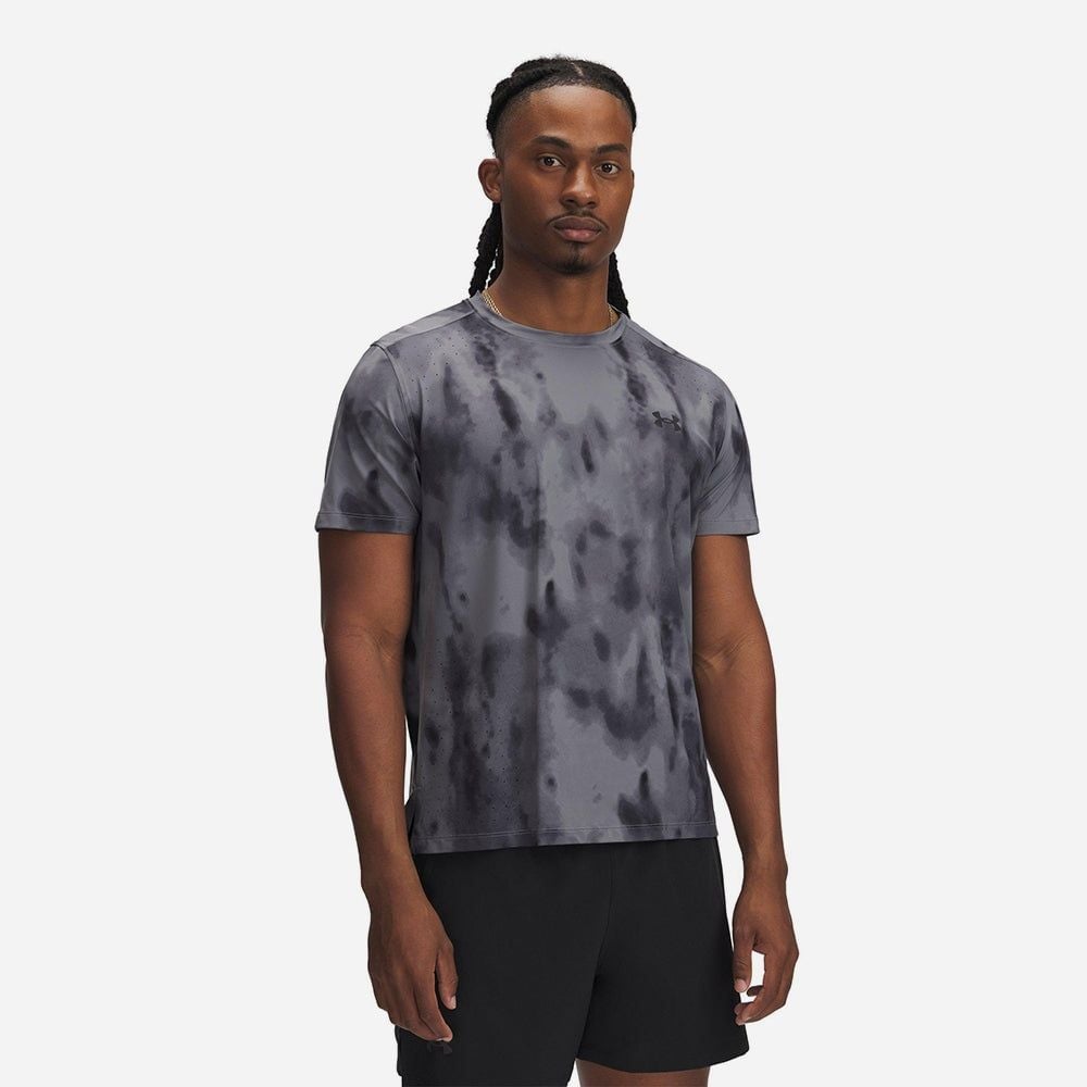 Under Armour - Áo thun nam Elite Print Shortsleeve T-Shirt Running