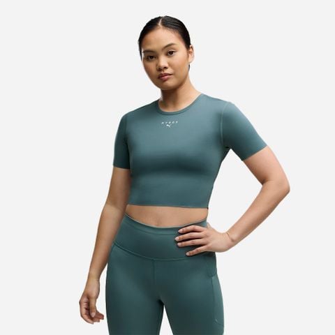 Puma - Áo Tay Ngắn Thể Thao Nữ X Hyrox Pwrmode Crop