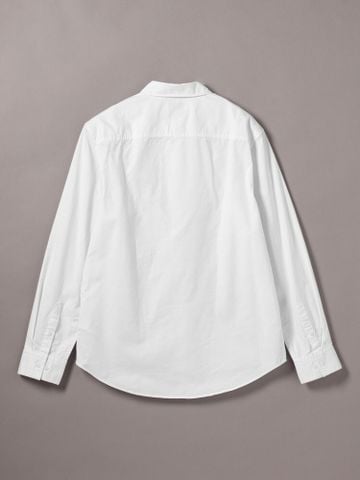 Calvin Klein - Áo sơ mi tay dài nam Solid Oxford Classic Button-Down Shirt