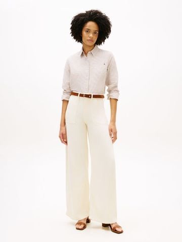 Tommy Hilfiger - Quần Jean Dài Nữ 70s High Rise Wide Leg Jeans - 4