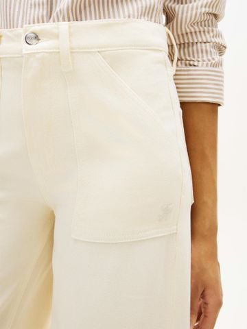 Tommy Hilfiger - Quần Jean Dài Nữ 70s High Rise Wide Leg Jeans - 3