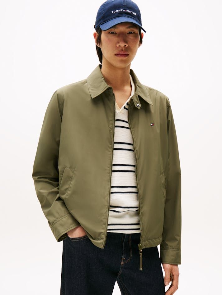 Tommy Hilfiger - Áo khoác tay dài nam Packable Water Repellent Zip-Thru Ivy Jacket