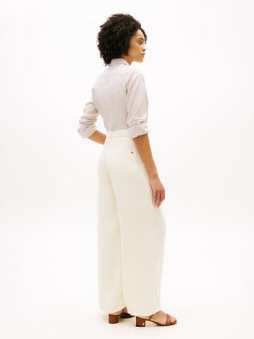 Tommy Hilfiger - Quần Jean Dài Nữ 70s High Rise Wide Leg Jeans - 2