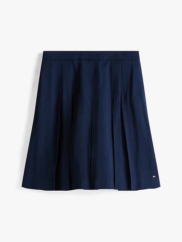 Tommy Hilfiger - Váy nữ Pleated Twill Mini Skirt