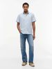 Tommy Hilfiger - Áo Sơ Mi Nam Tay Ngắn Oxford Stripe Short Sleeve Shirt