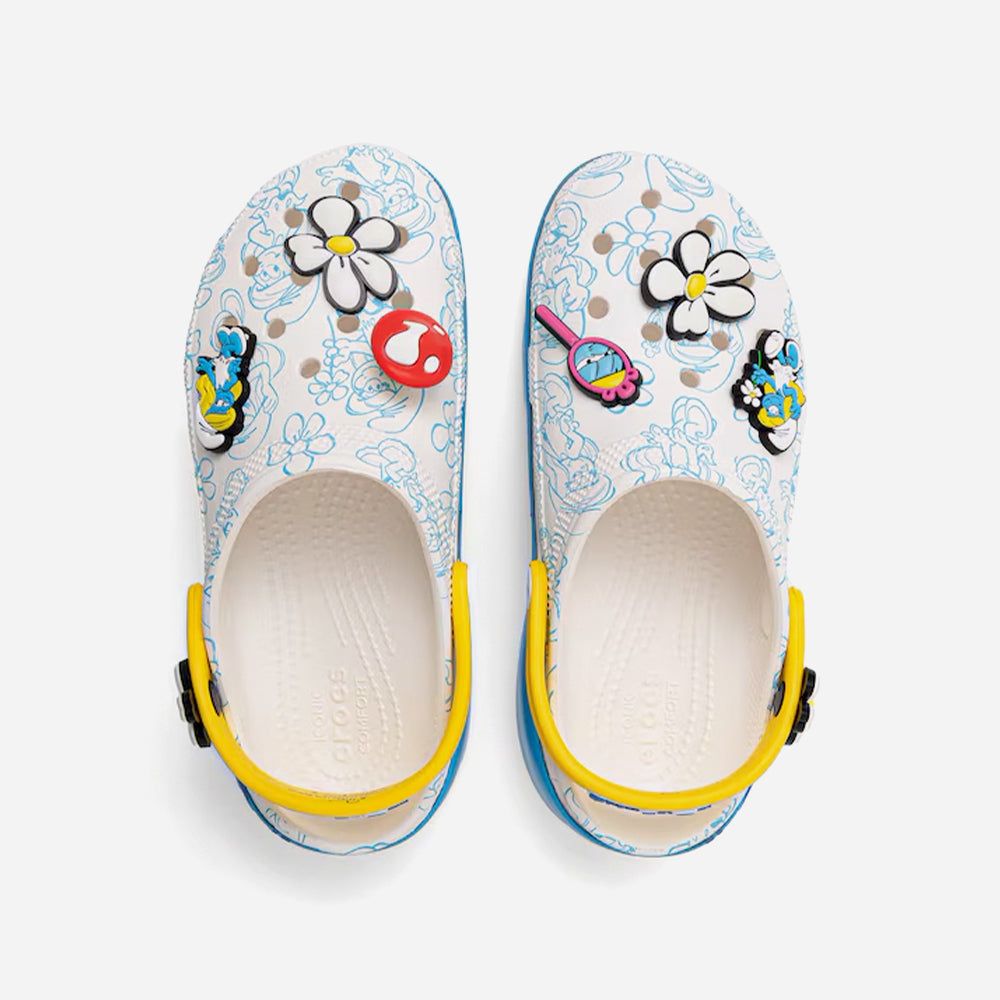 Crocs - Xăng đan nữ Smurfs Platform Lifestyle