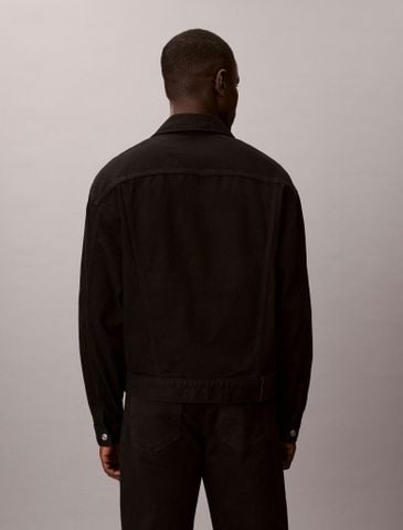 Calvin Klein - Áo Khoác Jean Nam 90s Denim Trucker Jacket