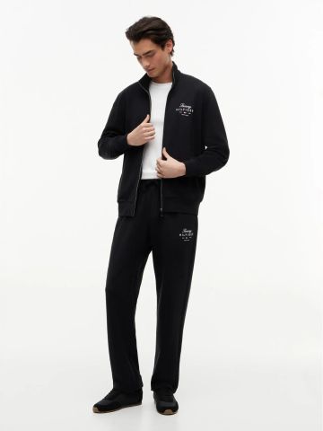 Tommy Hilfiger - Áo Khoác Nam Script Stack FZ Stand Collar