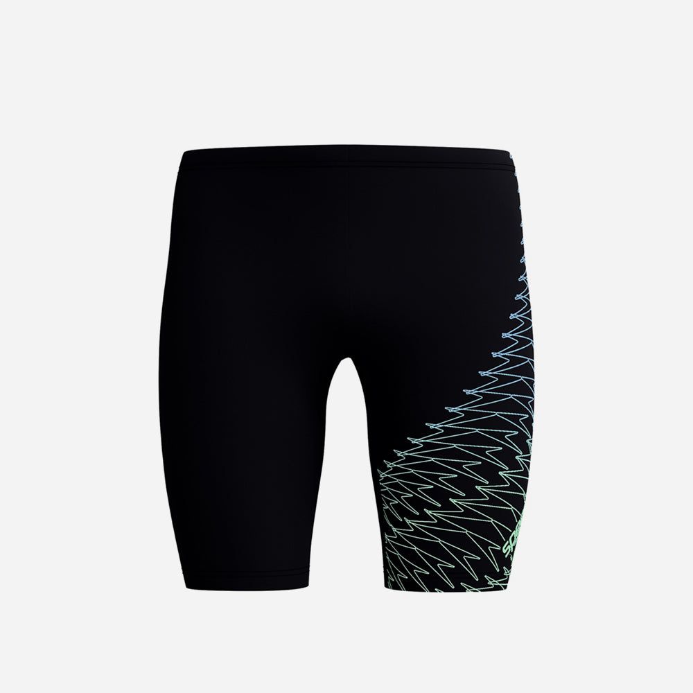 Speedo - Quần bơi nam Medley Logo Jam Green Jammers