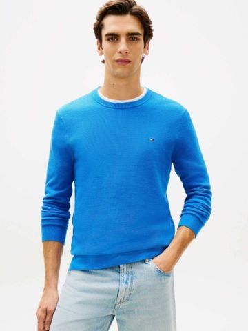 Tommy Hilfiger - Áo Sweater Nam Essential Structure Crew Neck