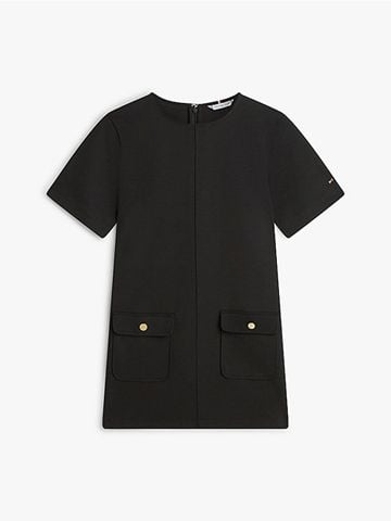 Tommy Hilfiger - Đầm Mini Nữ Gold-Tone Button Mini Shift Dress - 3