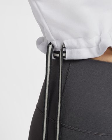 Nike - Áo tay ngắn thể thao Nữ Phoenix Fleece Women's Short-Sleeve Cropped French Terry Top