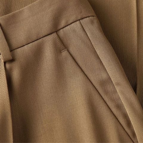 Tommy Hilfiger - Quần Vải Nữ Timeless Wool Wide Leg