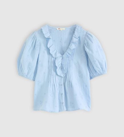 Levi's - Áo thời trang tay ngắn nữ Giselle Ruffle Blouse - 3