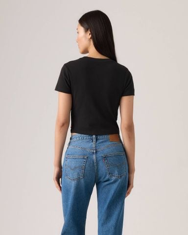 Levi's - Áo thun nữ Essential Sporty T-shirt - Black