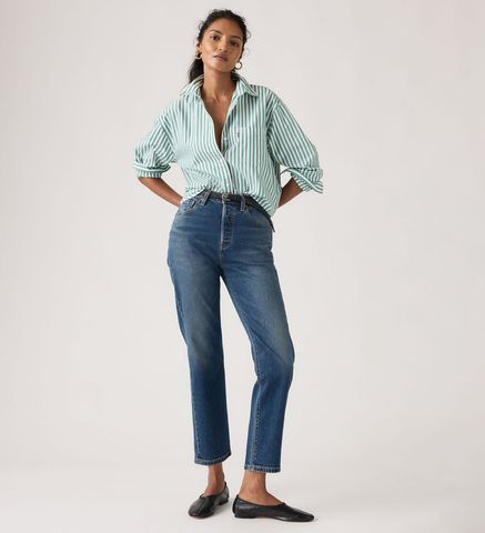 Levi's - Quần Jean Dài Nữ Cropped 501 Original Jeans
