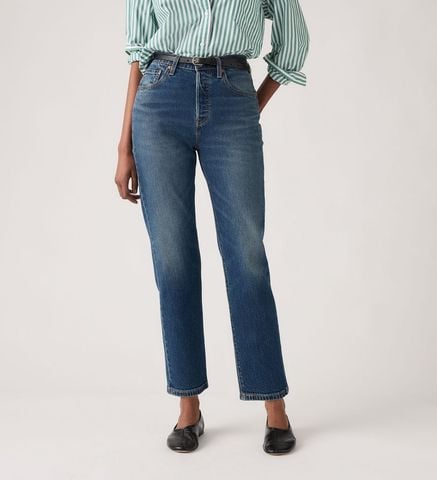 Levi's - Quần Jean Dài Nữ Cropped 501 Original Jeans