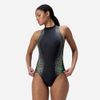 Speedo - Đồ bơi nữ Printed Hyst Blue/Green One Piece