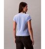 Calvin Klein - Áo Thun Tay Ngắn Nữ Velour Embossed Logo Graphic Slim T-Shirt