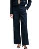 Tommy Hilfiger - Quần tây Dài Nữ Cotton Wide Leg Women's Fabric Trousers Blue Pant