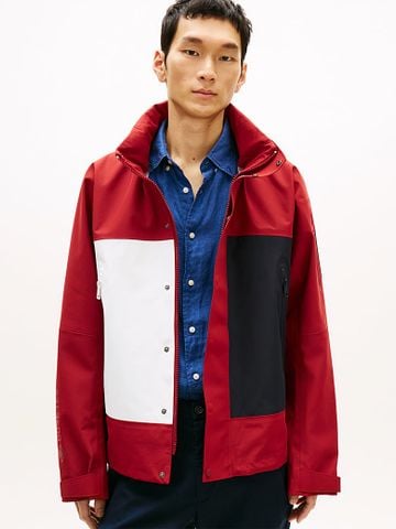 Tommy Hilfiger - Áo Khoác Nam Waterproof Colour-Blocked Relaxed Regatta Jacket