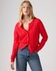 Levi's - Áo khoác cardigan nữ Supersoft Crewneck Cardigan - Red
