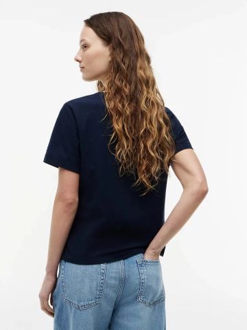 Tommy Hilfiger - Áo Thun Tay Ngắn Nữ TH Script Regular Crew Neck Tee