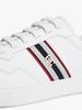 Tommy Hilfiger - Giày nữ Webbing Stripe Leather Cupsole Trainers