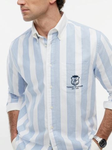 Tommy Hilfiger - Áo Sơ Mi Tay Dài Nam Classic Fit Crest Embroidery Oxford Shirt